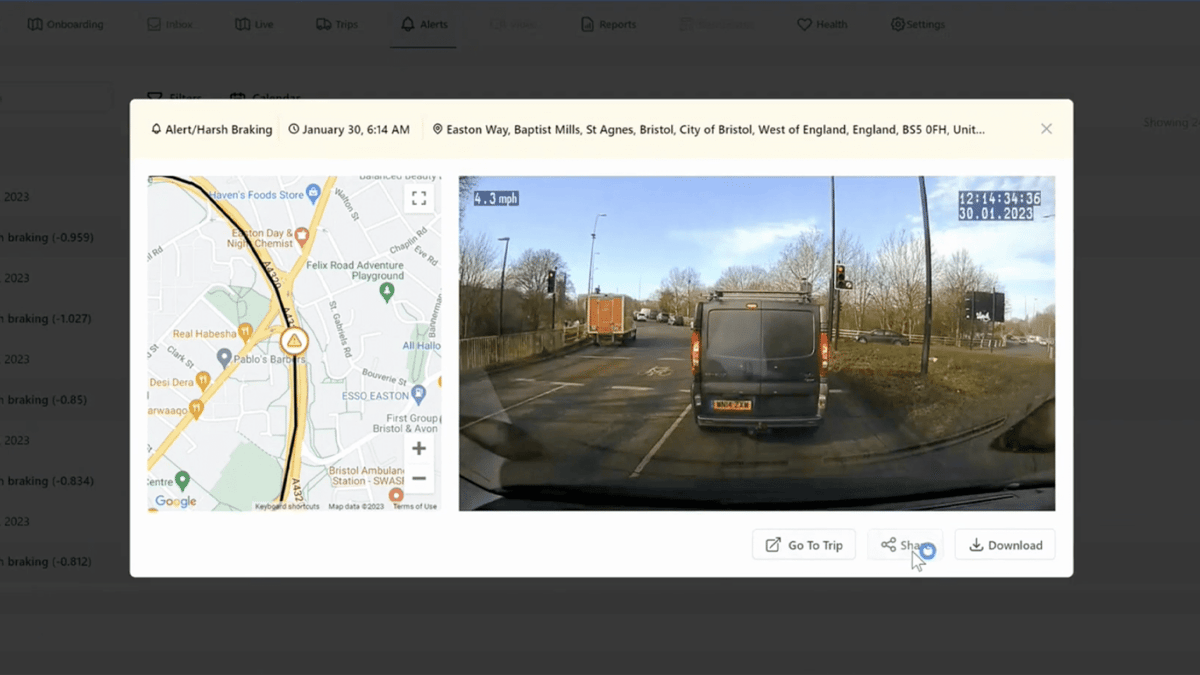 Dash Cam with Cloud Storage SureCam